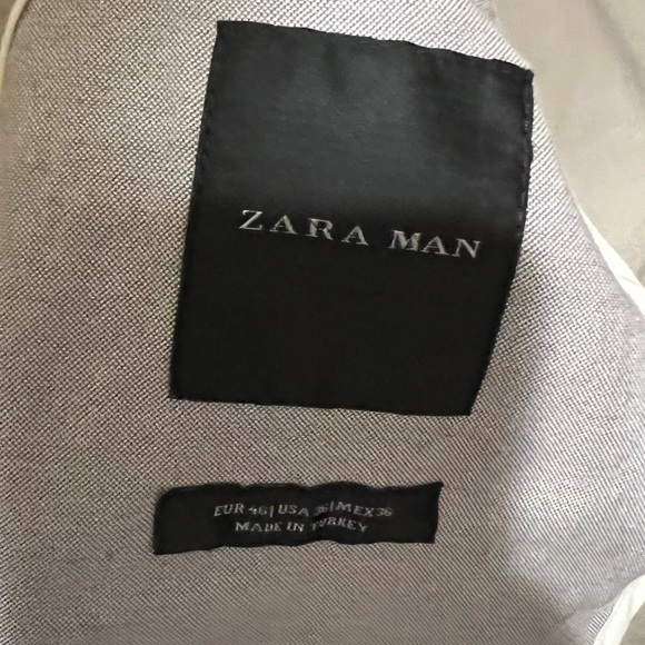 Mens Zara tech blazer size 36 - Picture 3 of 3
